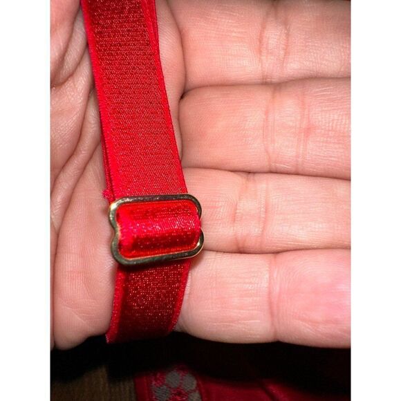 Victoria’s Secret Red Corset Bralette  Size Large - Picture 10 of 14